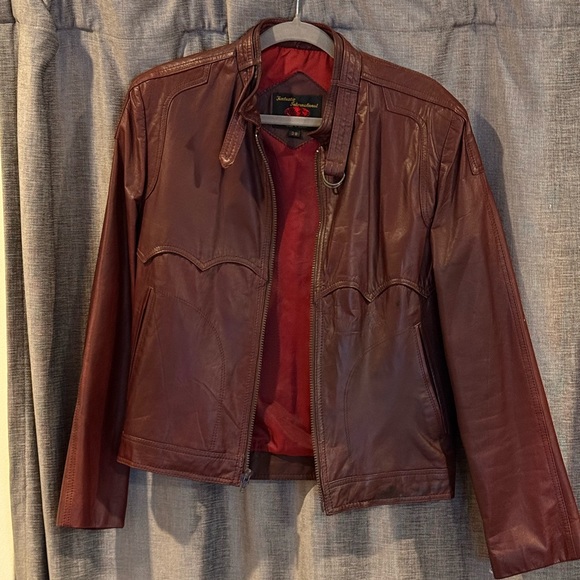 Fantastic International Fashion Other - Brown Lightweight Shirt Jacket with Structured Shoulders